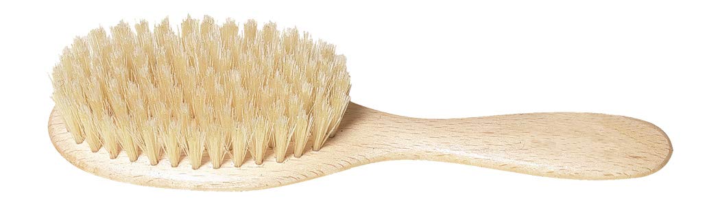 Brstenhaus Redecker Natural Pig Bristle Children's Hairbrush with Waxed Beechwood Handle