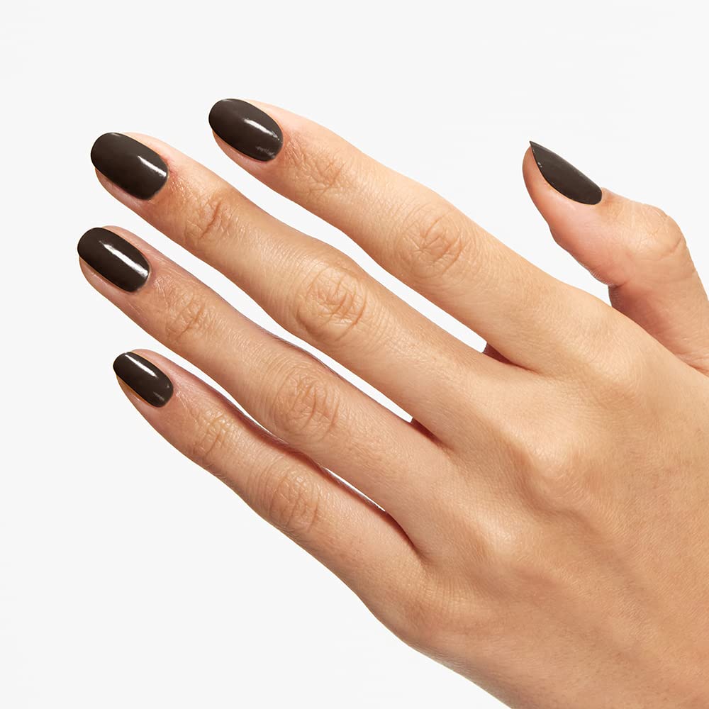 OPI Nail Lacquer, Brown to Earth, Brown Nail Polish, Fall Wonders Collection, 0.5 fl oz