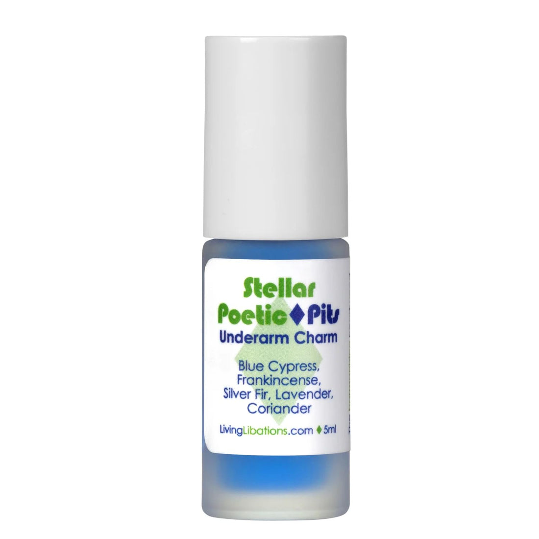 Living Libations - Organic/Wildcrafted Poetic Pits Deodorant (Stellar, 5 ml)