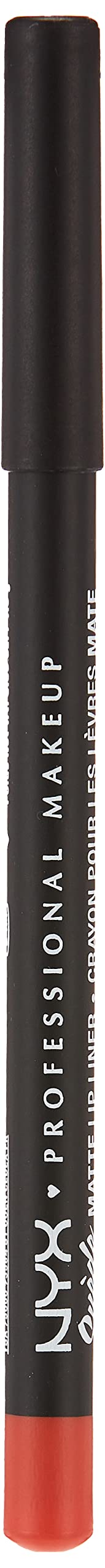 Nyx Professional Makeup Suede Matte Lip Liner, Orange County, 1g