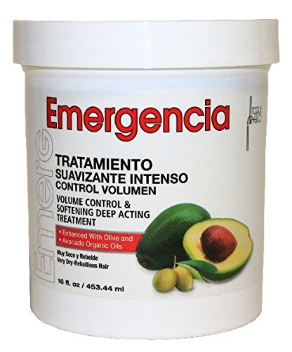 Toque Magico Emergencia Volume Control and Softening Deep Acting Mask 16 oz. Avocado 2-PACK