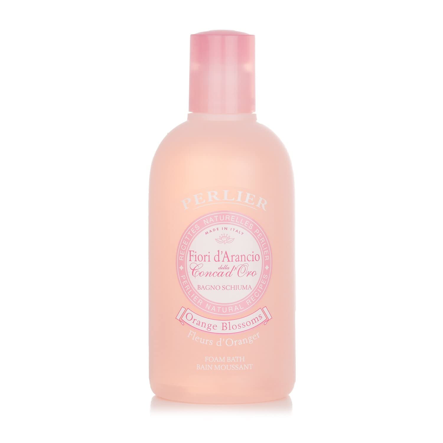 Perlier: Fiori d'Arancio della Conca d'Oro Foam Bath, Orange Blossoms Scent * 16.9 Fluid Ounces (500mL) Bottle * [ Italian Import ]