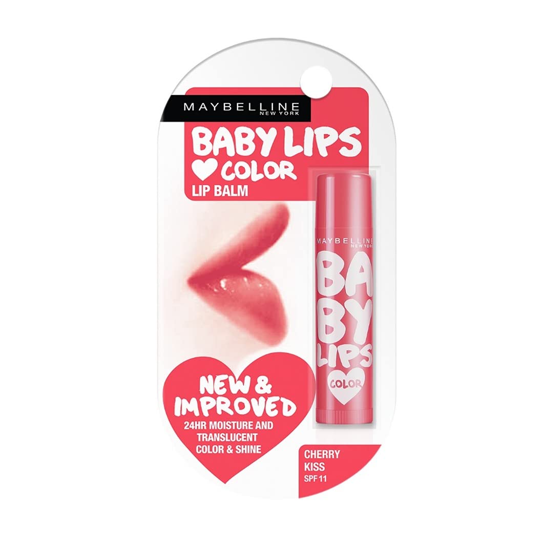 Maybelline Baby Lips Color SPF 11 Lip Balm 4g (Cherry Kiss)