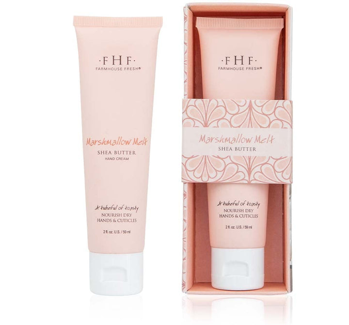 Farmhouse Fresh Marshmallow Melt Shea Butter Hand Cream, 2.4 Ounce