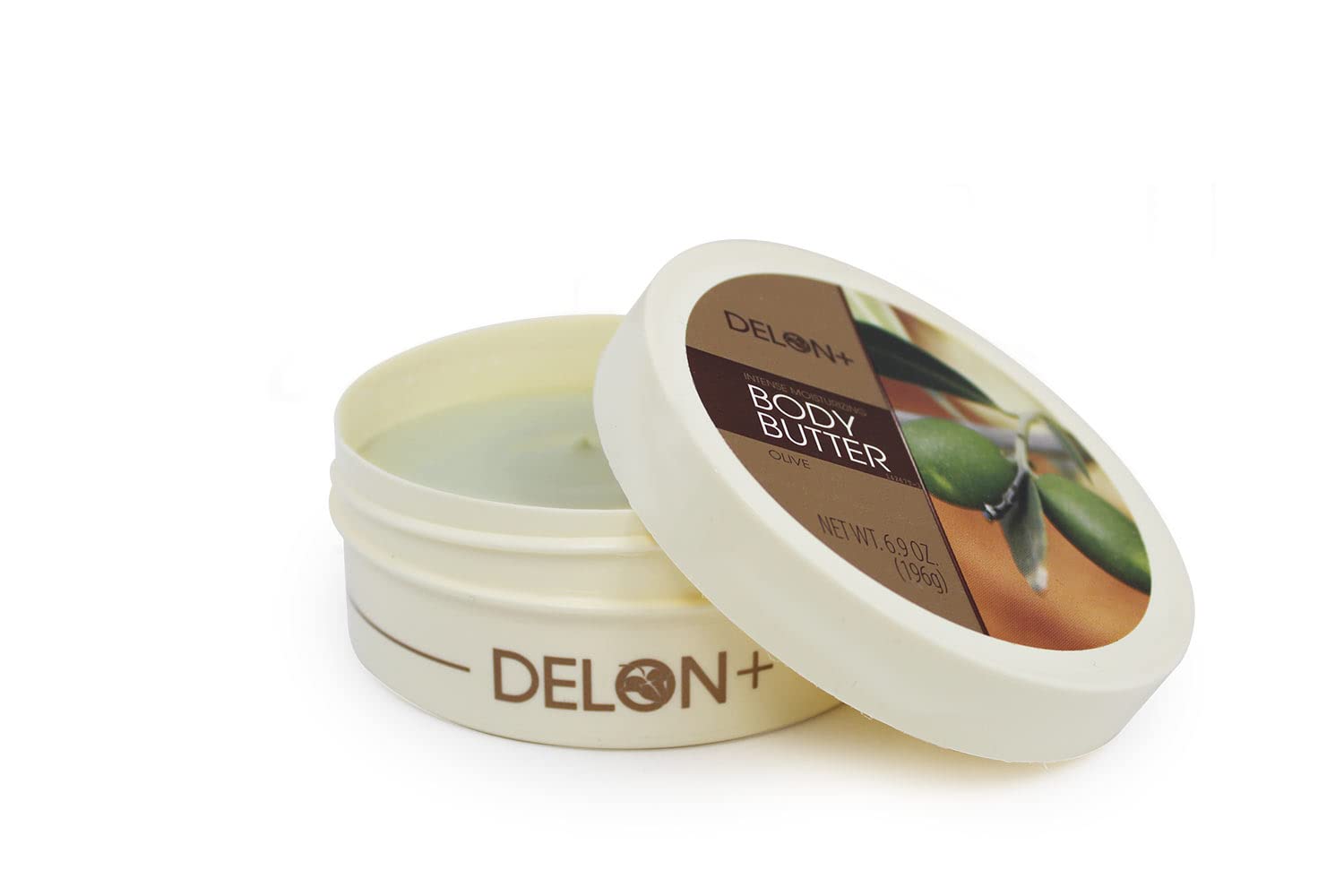 DELON Intense Moisturizing Olive Body Butter 6.9 Ounce 4 Pack