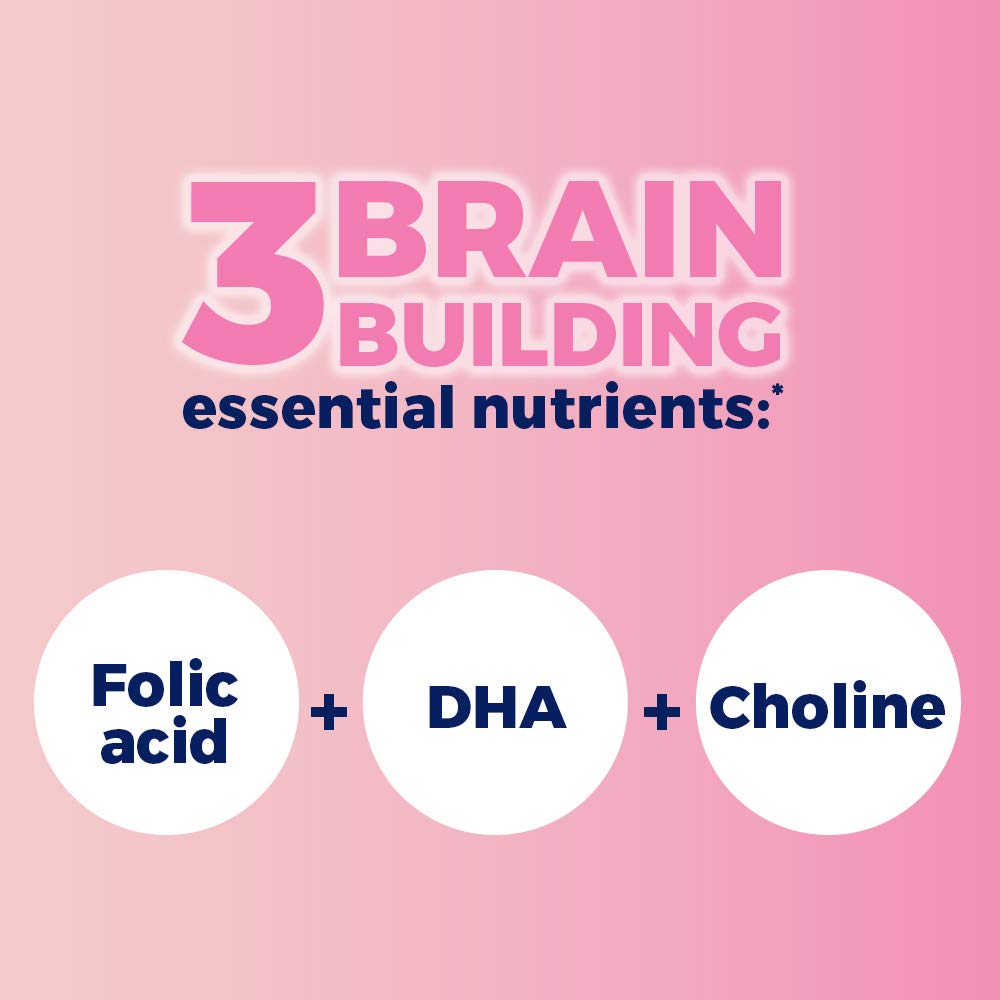 One A Day Women’s Prenatal Advanced Complete Multivitamin with Brain Support* with Choline, Folic Acid, Omega-3 DHA & Iron for Pre, During and Post Pregnancy, 90+90 Count, (180 Count Total Set)