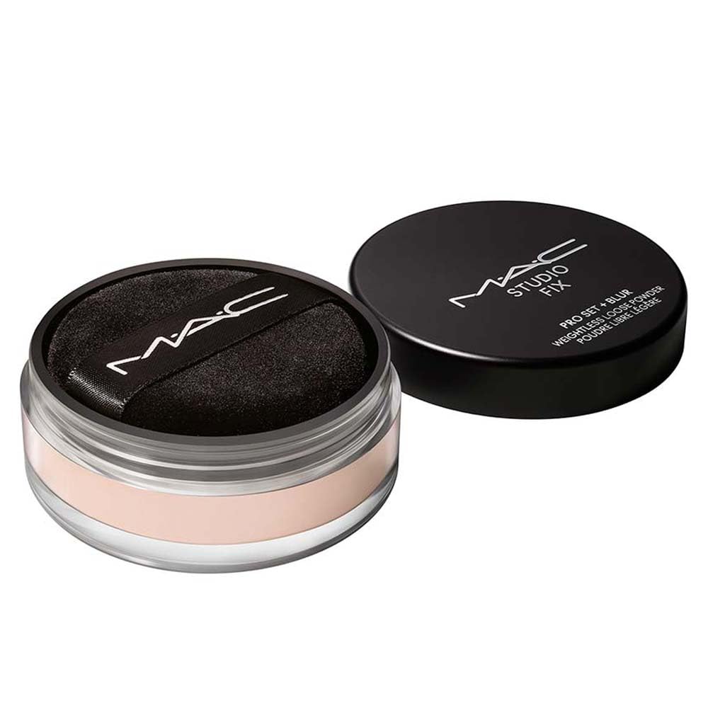 MAC Studio Fix Pro Set + Blur Weightless Loose Powder - Light (Light beige with neutral undertone) - 0.22 oz / 6.5 g