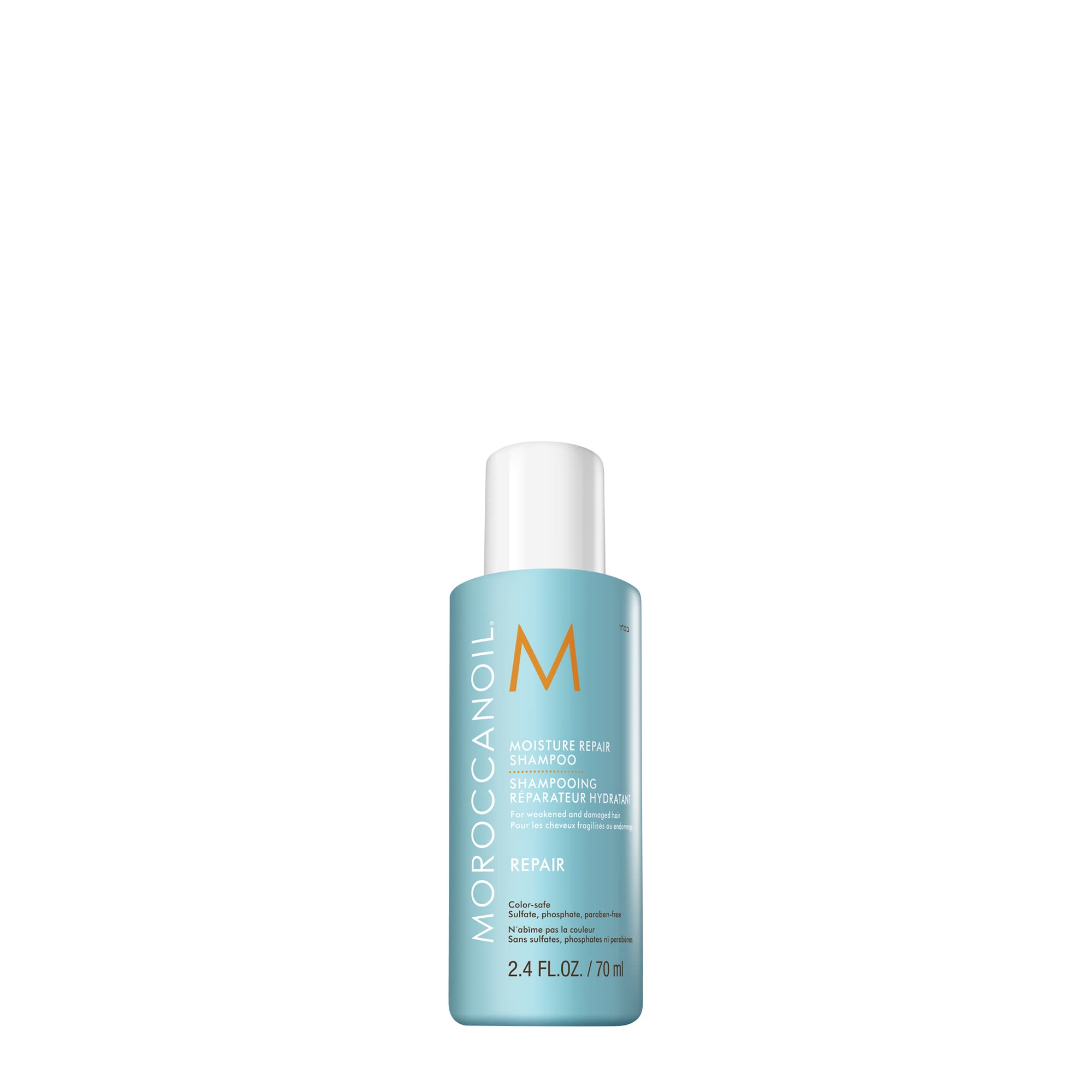 Moroccanoil Moisture Repair Shampoo, Blue, 70 ml