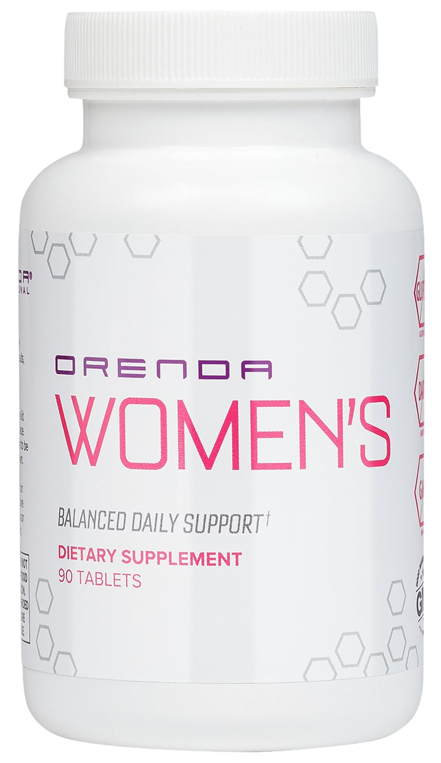 Orenda Women's Multivitamin -Blend, Dong Quai & Black Cohosh Vitamins, Minerals, Hormonal Balance, Immune and Heart Health - 90 Tablets