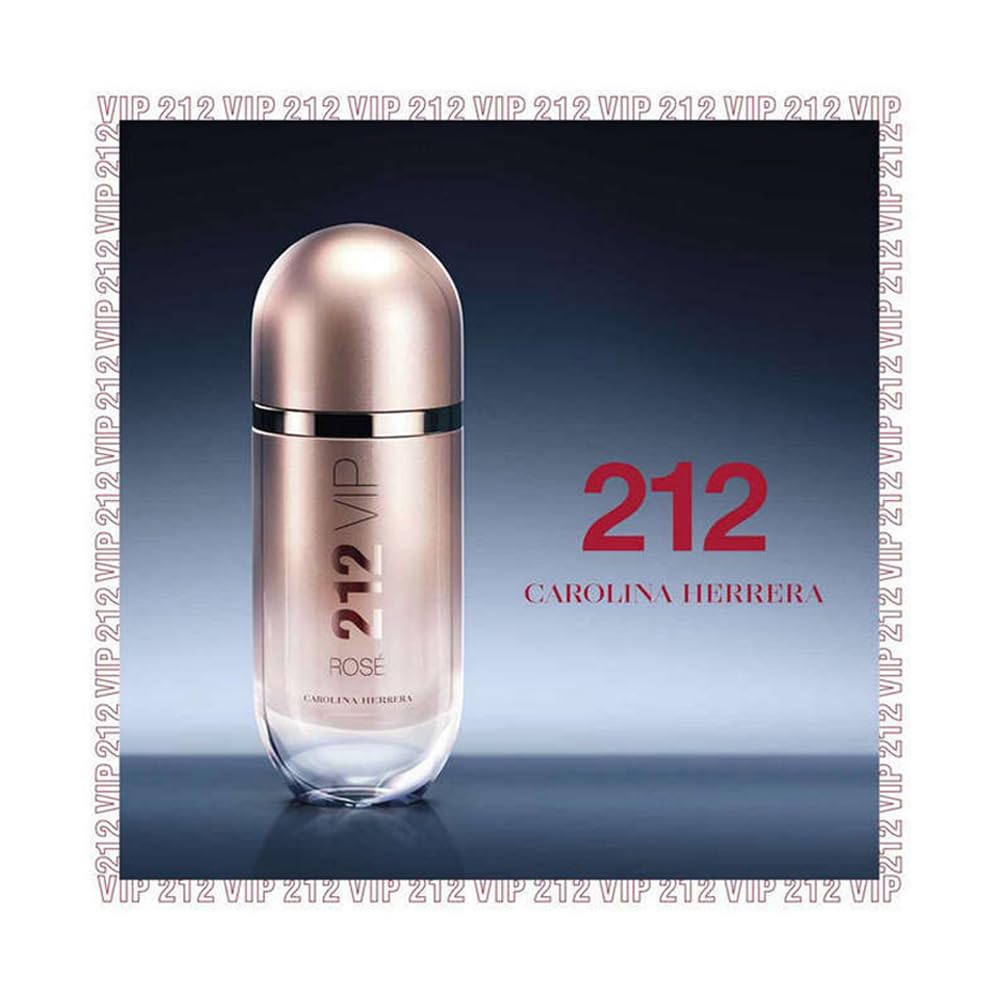 Carolina Herrera 212 VIP Rose Eau de Liquid Parfum For Women, 80ml