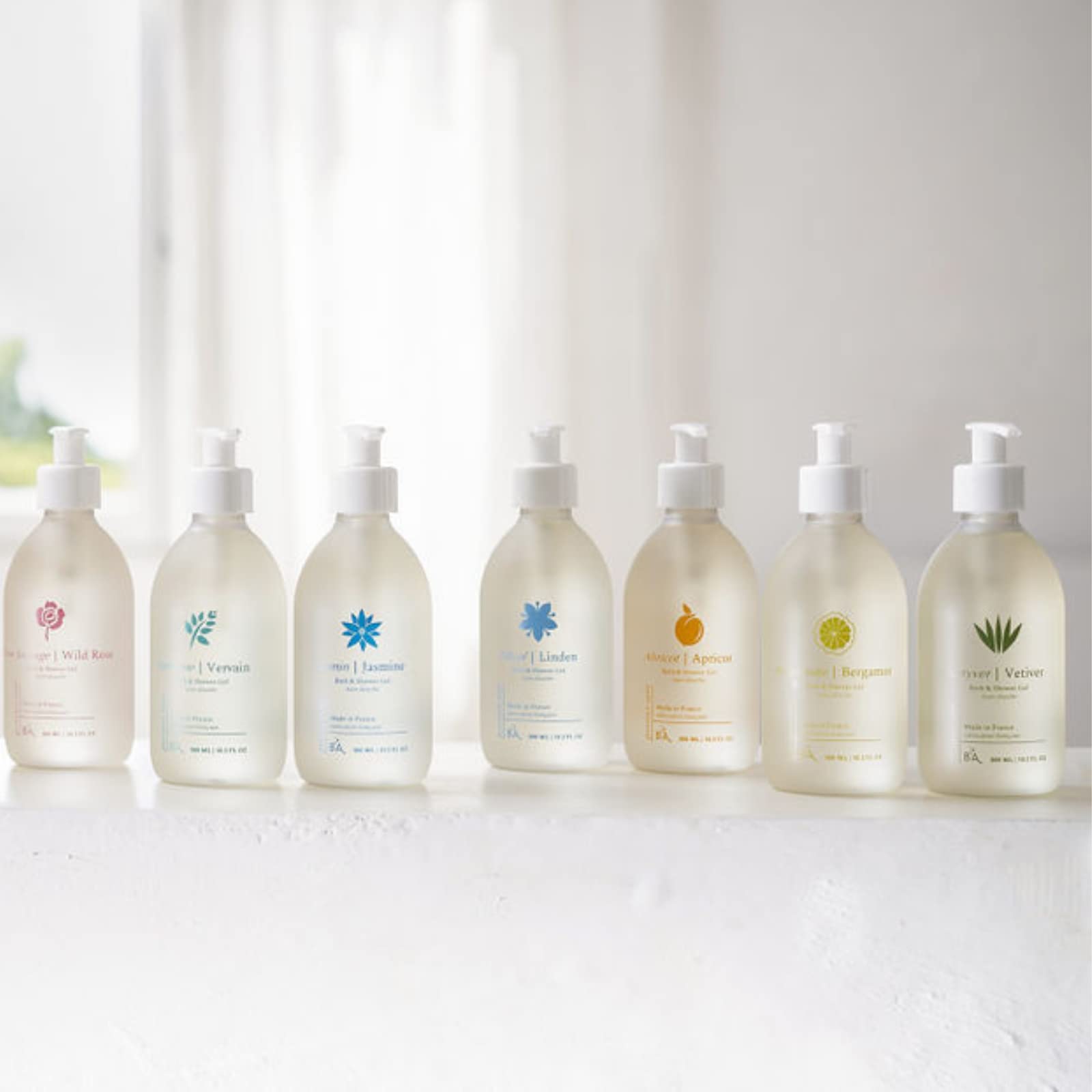 Provence Sante Shower Gel - Cleansing & Deep Nourishing Body Wash Extra Hydrating Dry, Rough Sensitive Skin Cleanses & Moisturizes 10.2 Oz (Vetiver)