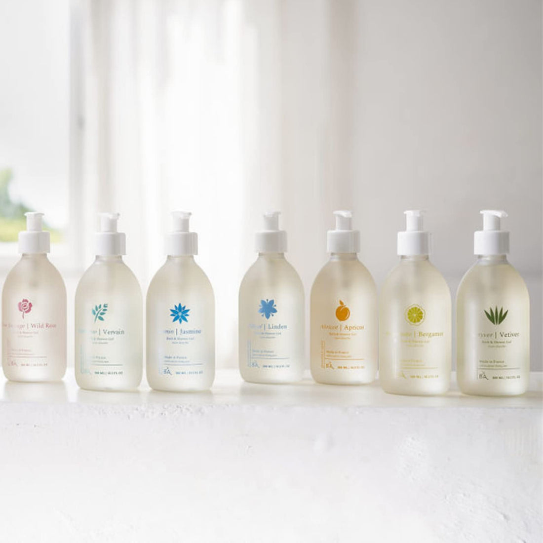 Provence Sante Shower Gel - Cleansing & Deep Nourishing Body Wash Extra Hydrating Dry, Rough Sensitive Skin Cleanses & Moisturizes 10.2 Oz (Vetiver)