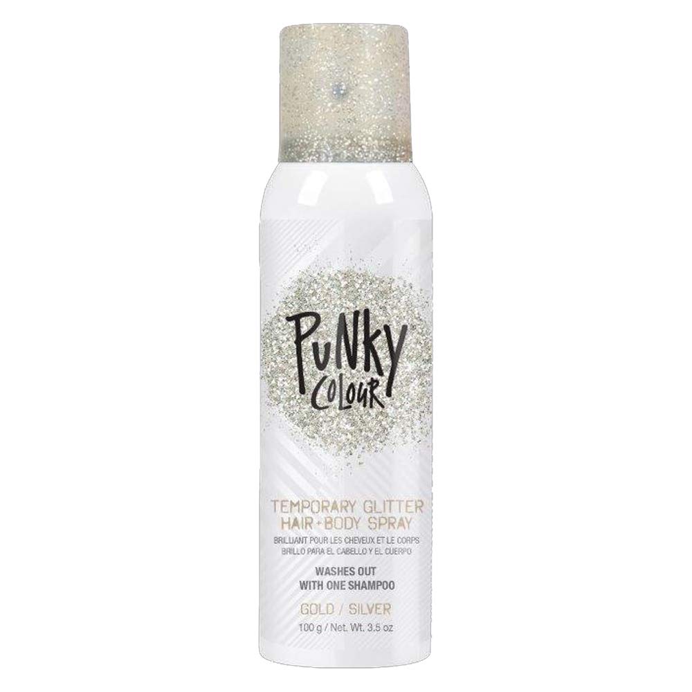 jerome russell B Wild Hair and Body Glitter, Gold/Silver, 3.5 Ounce