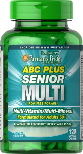 Puritan's Pride ABC Plus Senior Multivitamin Multi-Mineral Formula