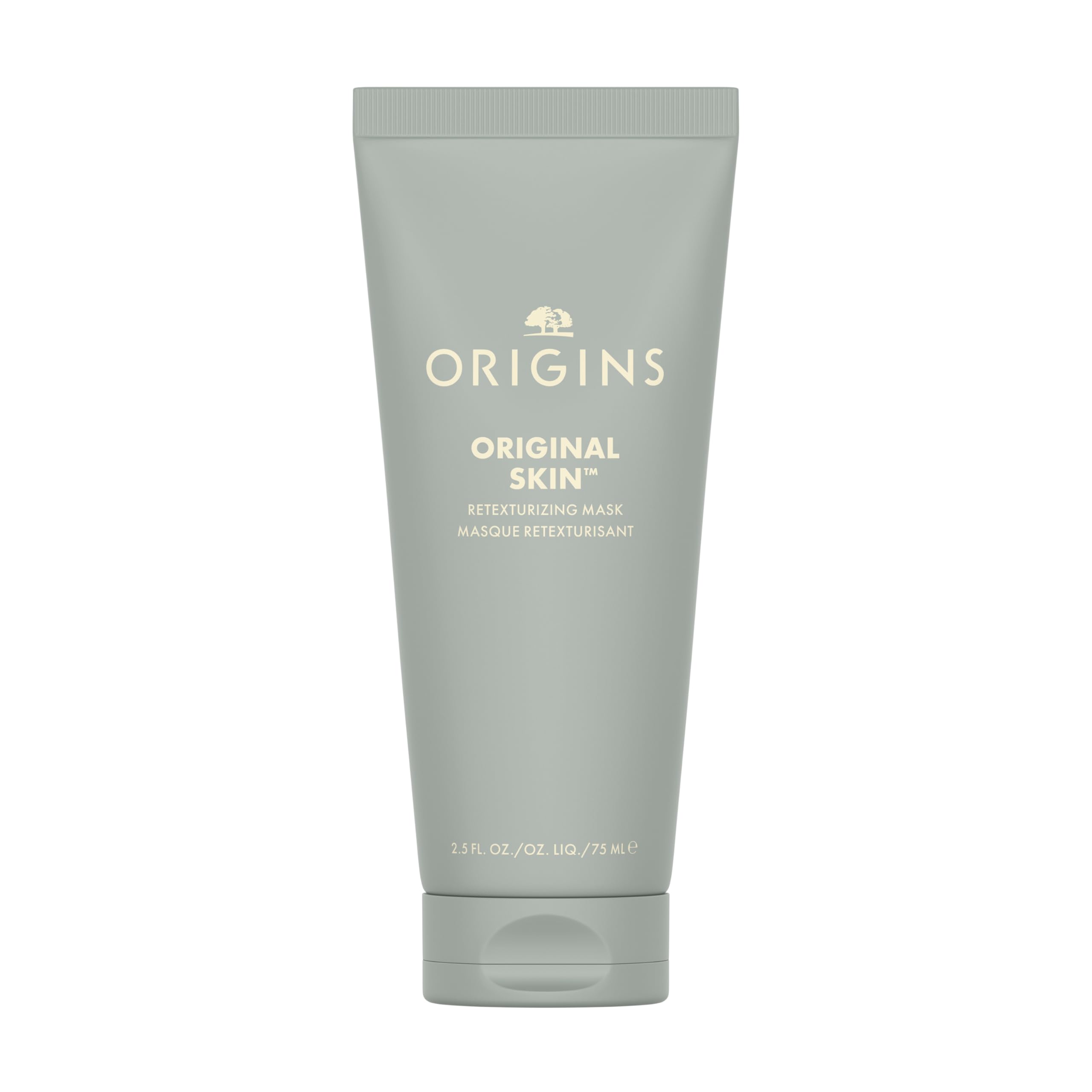 Origins Original Skin Retexturizing Mask | Visibly Minimizes Pores & Refines Skin Texture | With Clay & Jojoba Beads, 2.5 Fl Oz