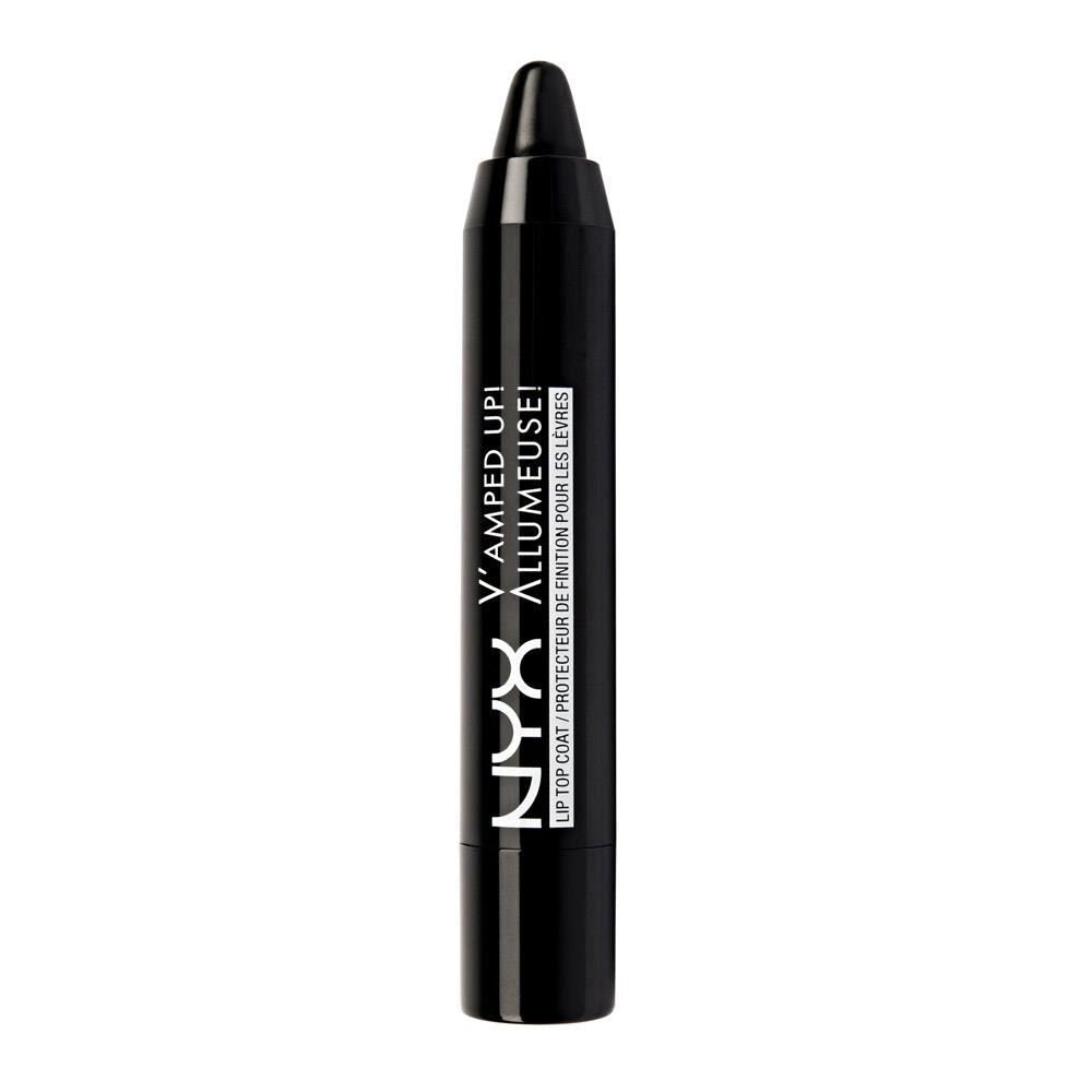 Nyx Professional Makeup Vamped Up Lip Top Coat, Black, 3g