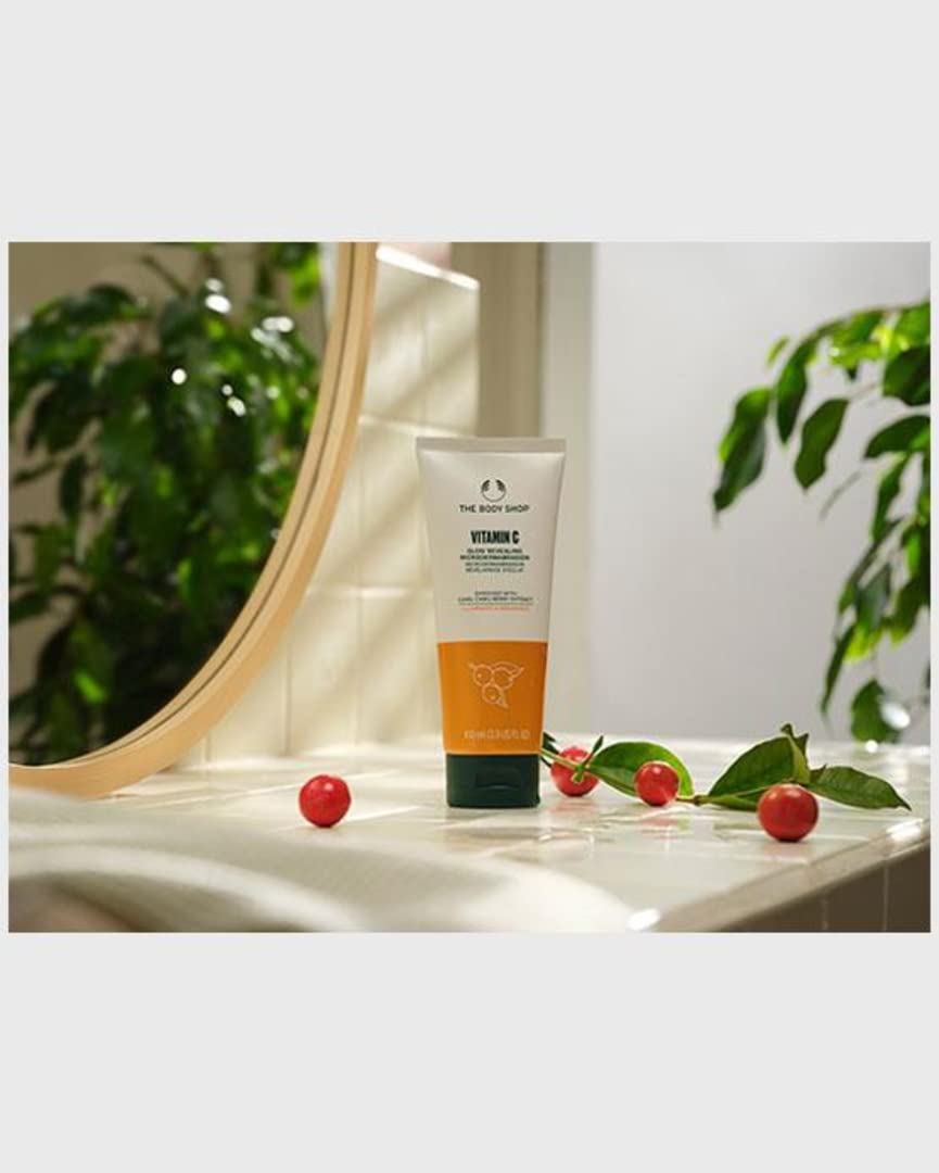 The Body Shop Microdermabrasion Vitamin C, 100 Ml - Buffs Away Dead Skin Cells | Reveals Radiant- Looking Skin | For A Purified, Silky Smooth Feel