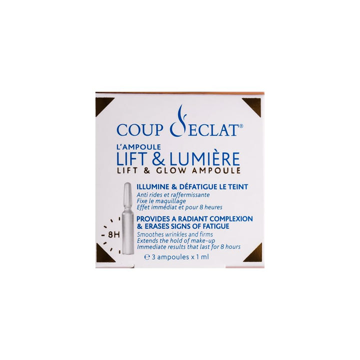 Coup D'eclat Lifting Ampoules, Set of 3, 1 milliliter each, 0.10 ounce total