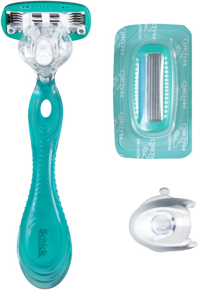 Schick Hydro Silk Sensitive Skin Razor for Women with 2 Moisturizing Razor Blade Refills
