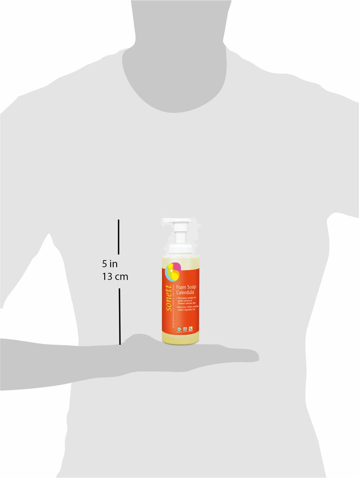 For Children Foam Soap: Sonett Organic Foam Soap For Kids Pure Plant-Based Oils And Essential Oils From Certified Organic Cultivation With Spagyric Calendula Essence 6.7 Fl. Oz