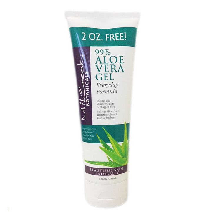 Mill Creek Aloe Vera Gel-99% Pure 4 Ounces