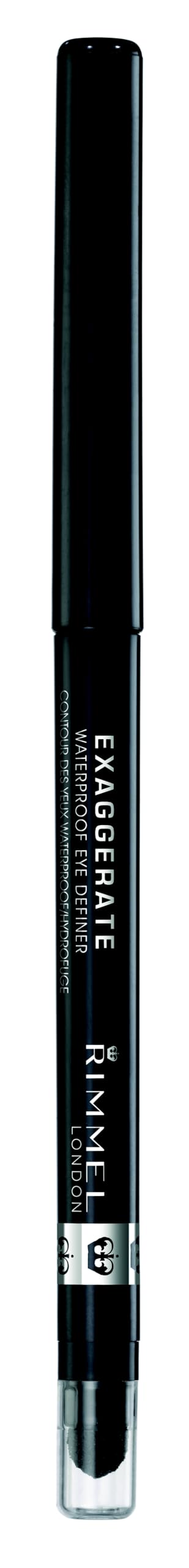 Rimmel London Exaggerate Waterproof Eye Definer - Blackest Black