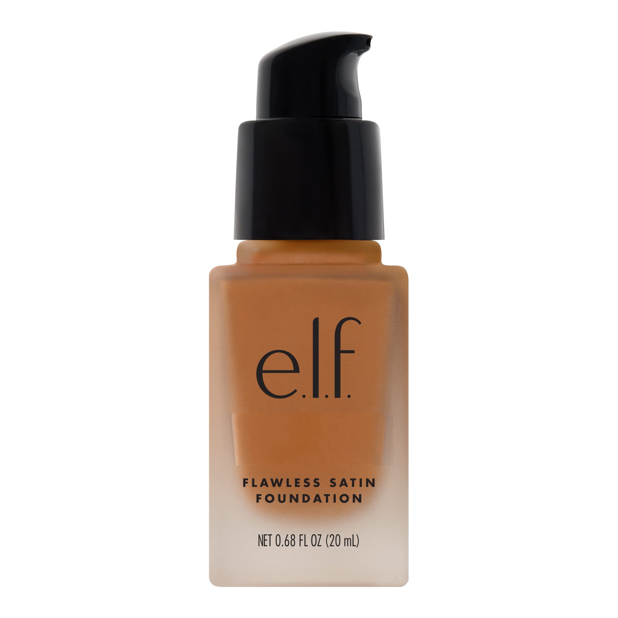 e.l.f. Flawless Finish Foundation, Lightweight Oil-Free Satin Finish, Caramel, 0.68 fl. oz.