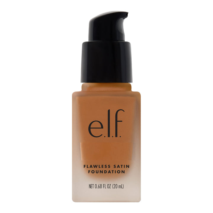 e.l.f. Flawless Finish Foundation, Lightweight Oil-Free Satin Finish, Caramel, 0.68 fl. oz.