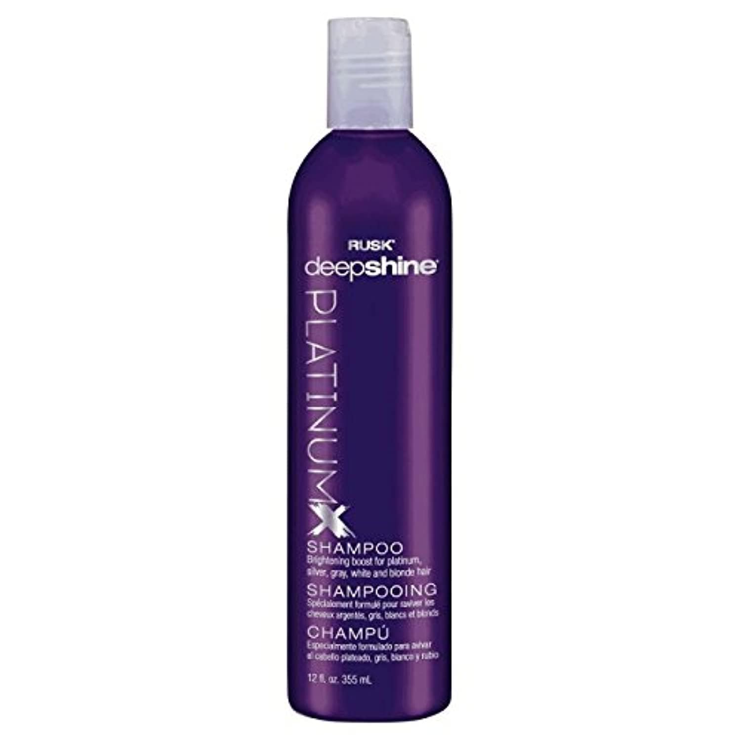 Rusk Platinumx Shampoo, 12 Fluid Ounce