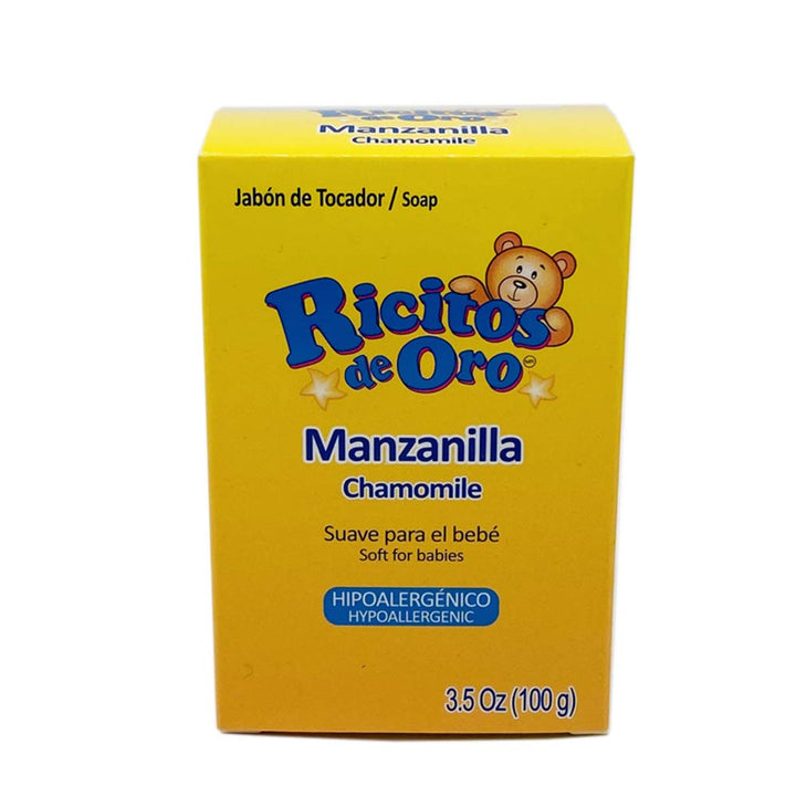 Ricitos De Oro Hypoallergenic Sensitive Baby Soap 3.5 oz
