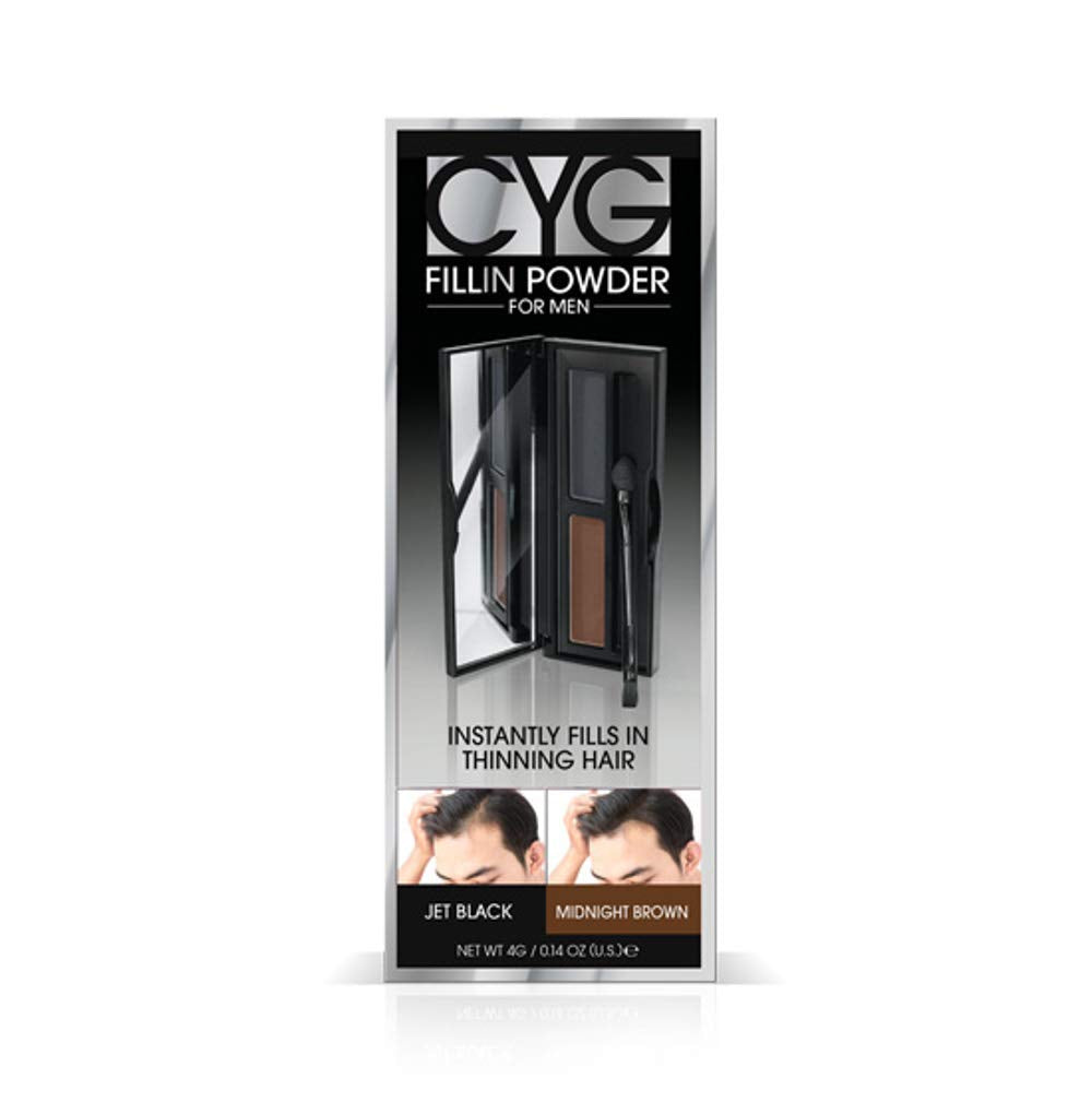 CYG Mens Fill in Powder PRO - Midnight Brown/Jet Black