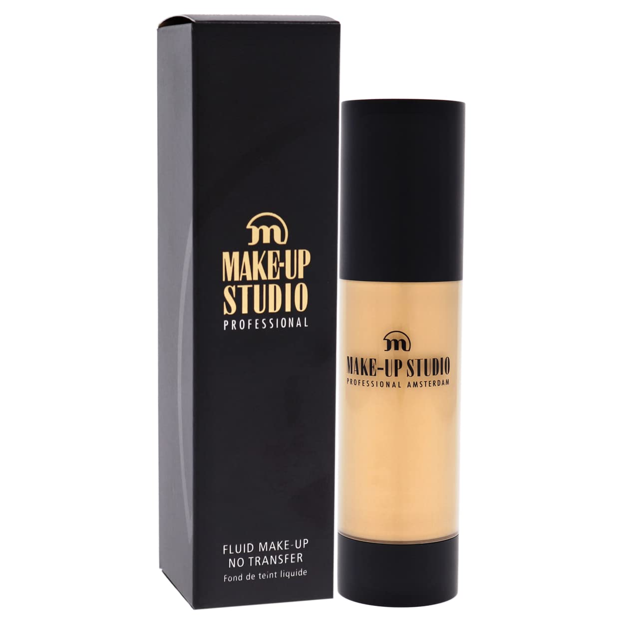 Make-Up Studio Professional Make-Up Fluid Foundation No Transfer - Creates A Soft-Focus, Velvety Natural Finish - Delivers Long-Wearing Light To Medium Coverage - Vanilla - 1.18 Oz