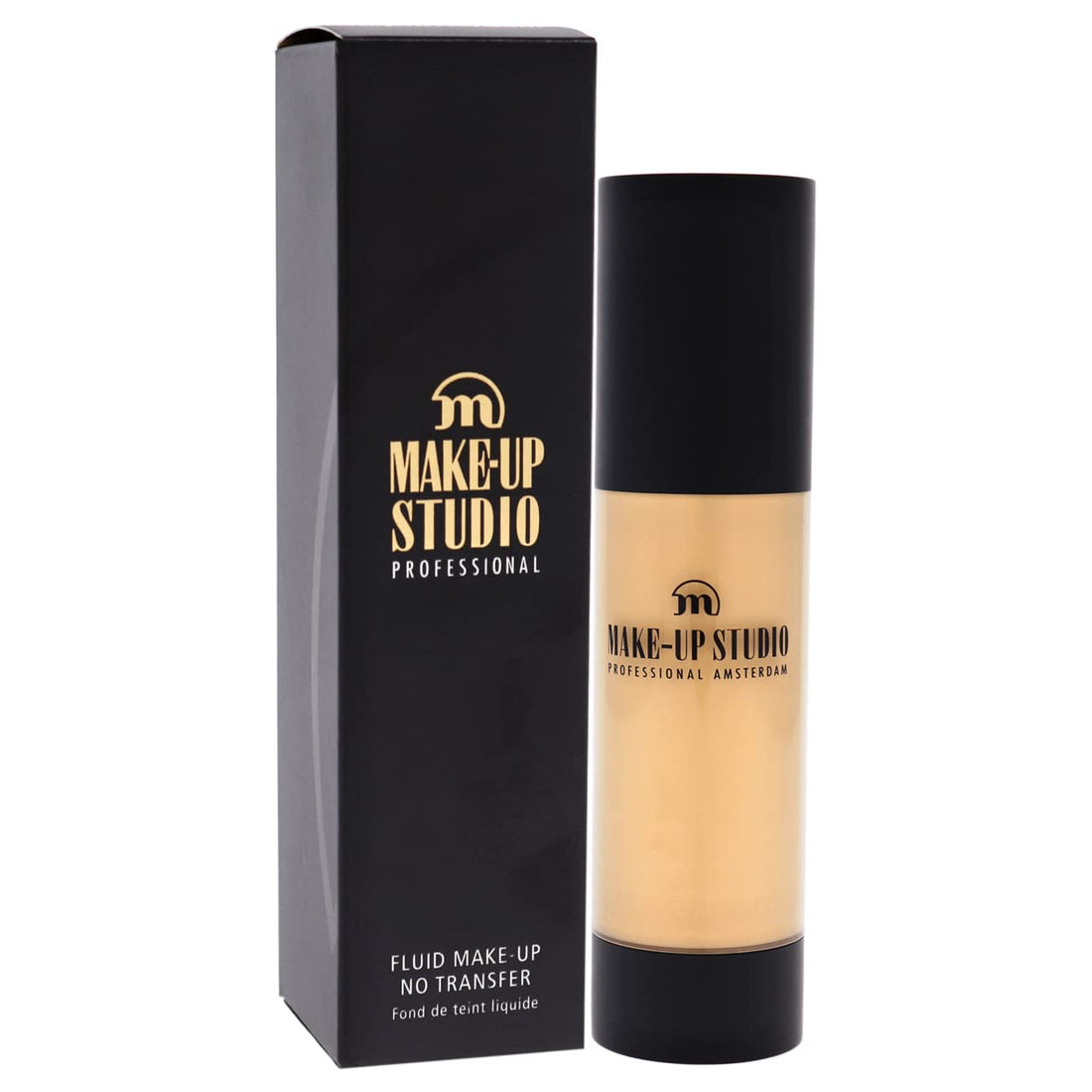 Make-Up Studio Professional Make-Up Fluid Foundation No Transfer - Creates A Soft-Focus, Velvety Natural Finish - Delivers Long-Wearing Light To Medium Coverage - Vanilla - 1.18 Oz