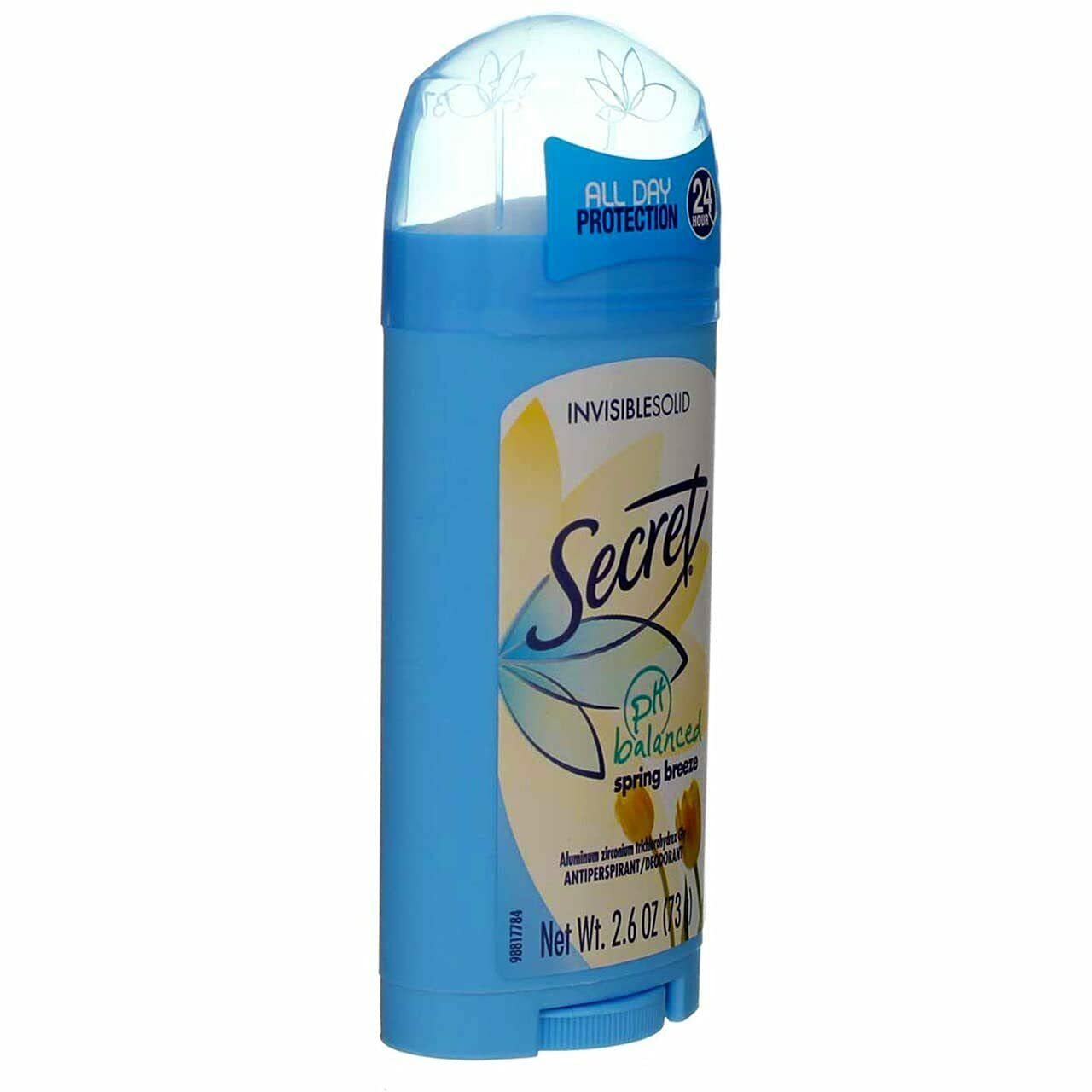 Secret Anti-Perspirant Deodorant Invisible Solid Spring Breeze 2.60 oz (Pack of 3)