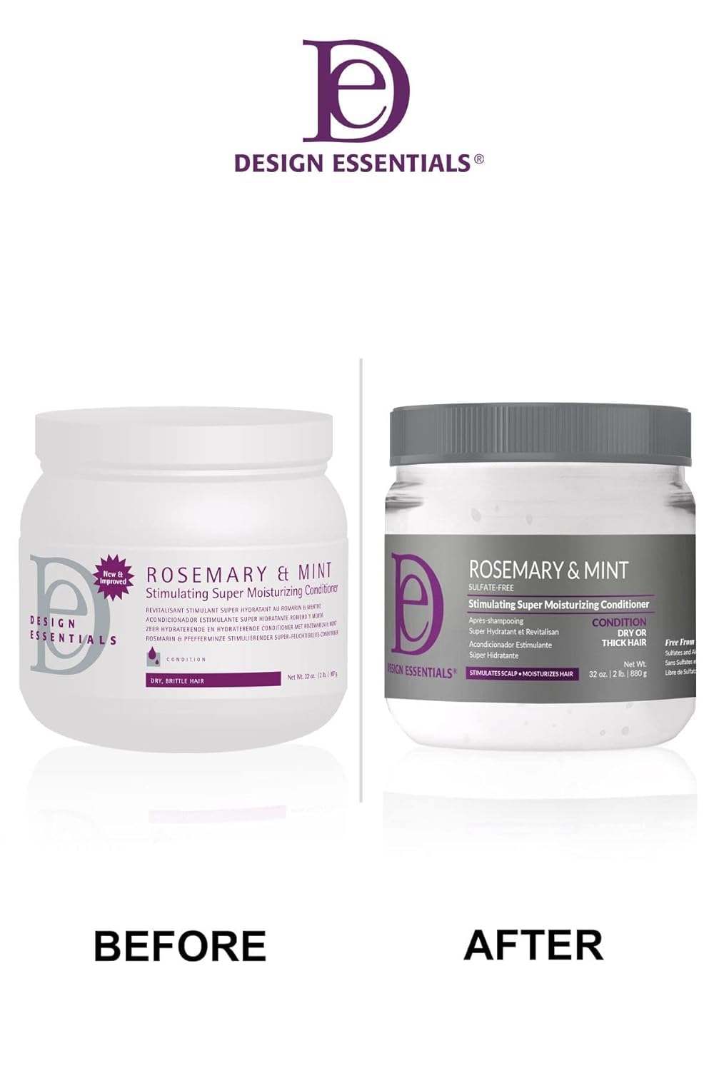 Design Essentials Almond Butter Express Instant Moisturizing Conditioner, 32 Ounce