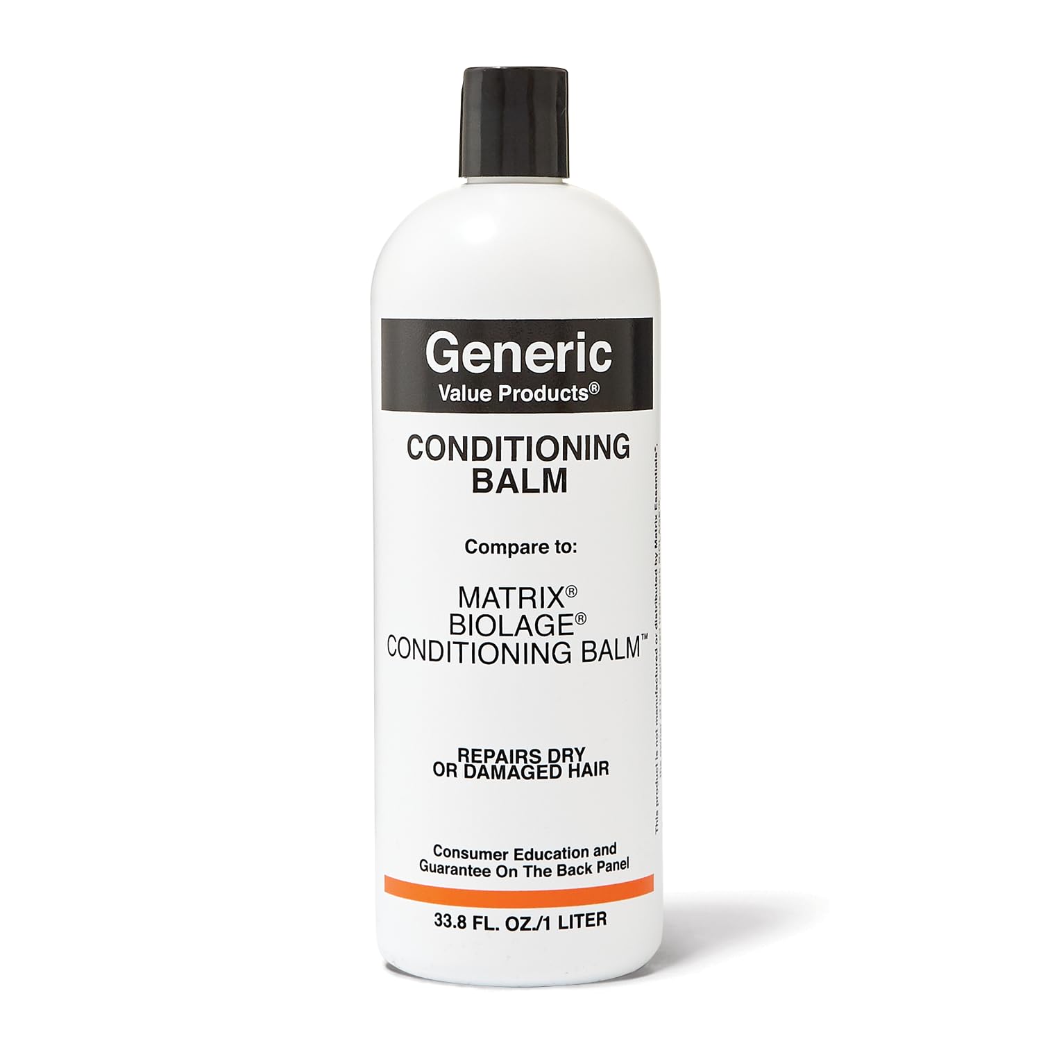 Generic Value Products Conditioning Balm, Deeply Moisturizes Dry Damaged Hair, Provides Shine, Silkiness, and Softness, 33.8 Oz