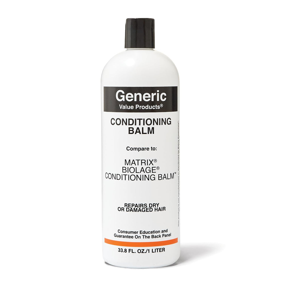 Generic Value Products Conditioning Balm, Deeply Moisturizes Dry Damaged Hair, Provides Shine, Silkiness, and Softness, 33.8 Oz