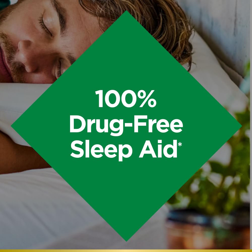 Nature's Bounty Melatonin, 100% Drug Free Sleep Aid, Promotes Relaxation and Sleep Health, 1mg, 180 Tablets