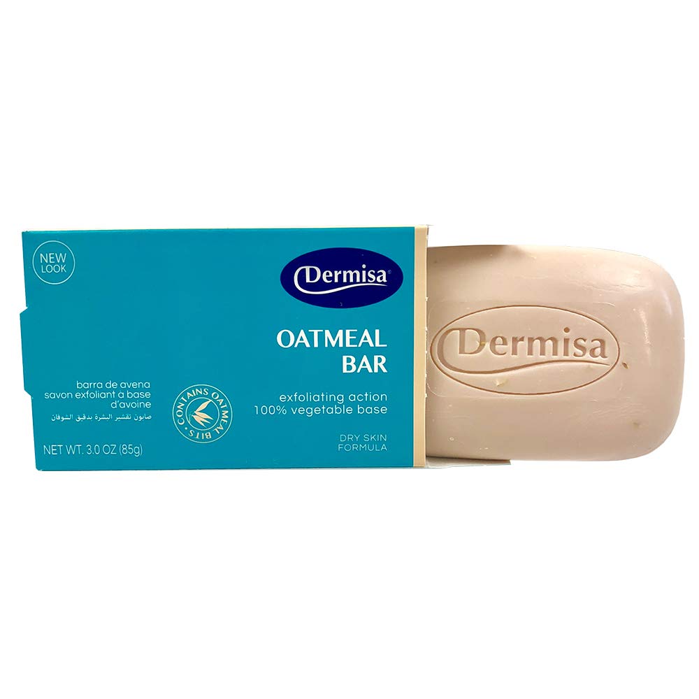 Dermisa Exfoliating Oatmeal Bar 3 oz