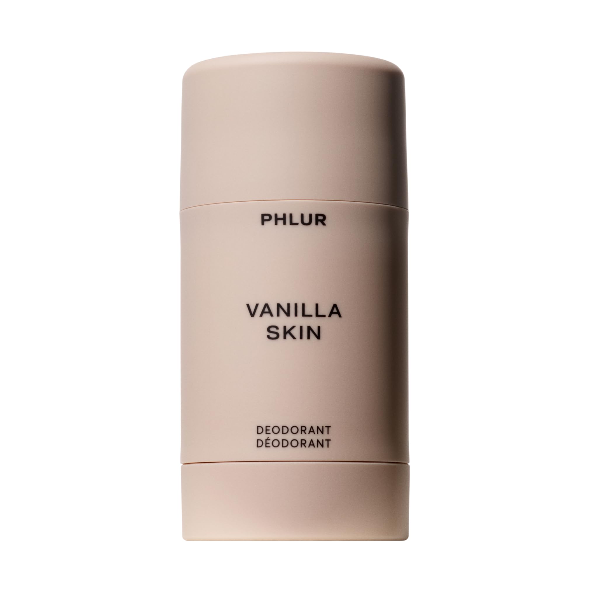PHLUR Vanilla Skin Natural Deodorant - 48 Hour Odor Protection Natural Baking Soda Free & Aluminum Free, for Women & Men-Salicylic Acid, Arrowroot Powder, Algae & Tamanu Oil - No Residue or Irritation
