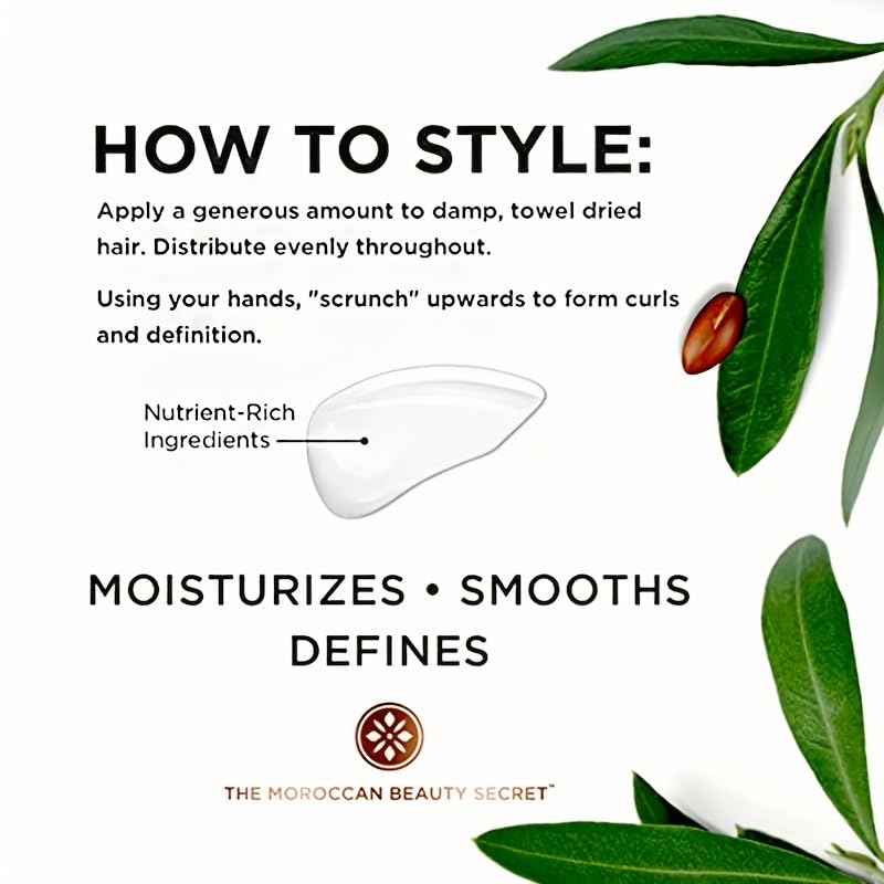 GZE Curl Defining Cream - Anti-Frizz Curling Cream to Define All Curly Types & Hair Textures Curling Perfection