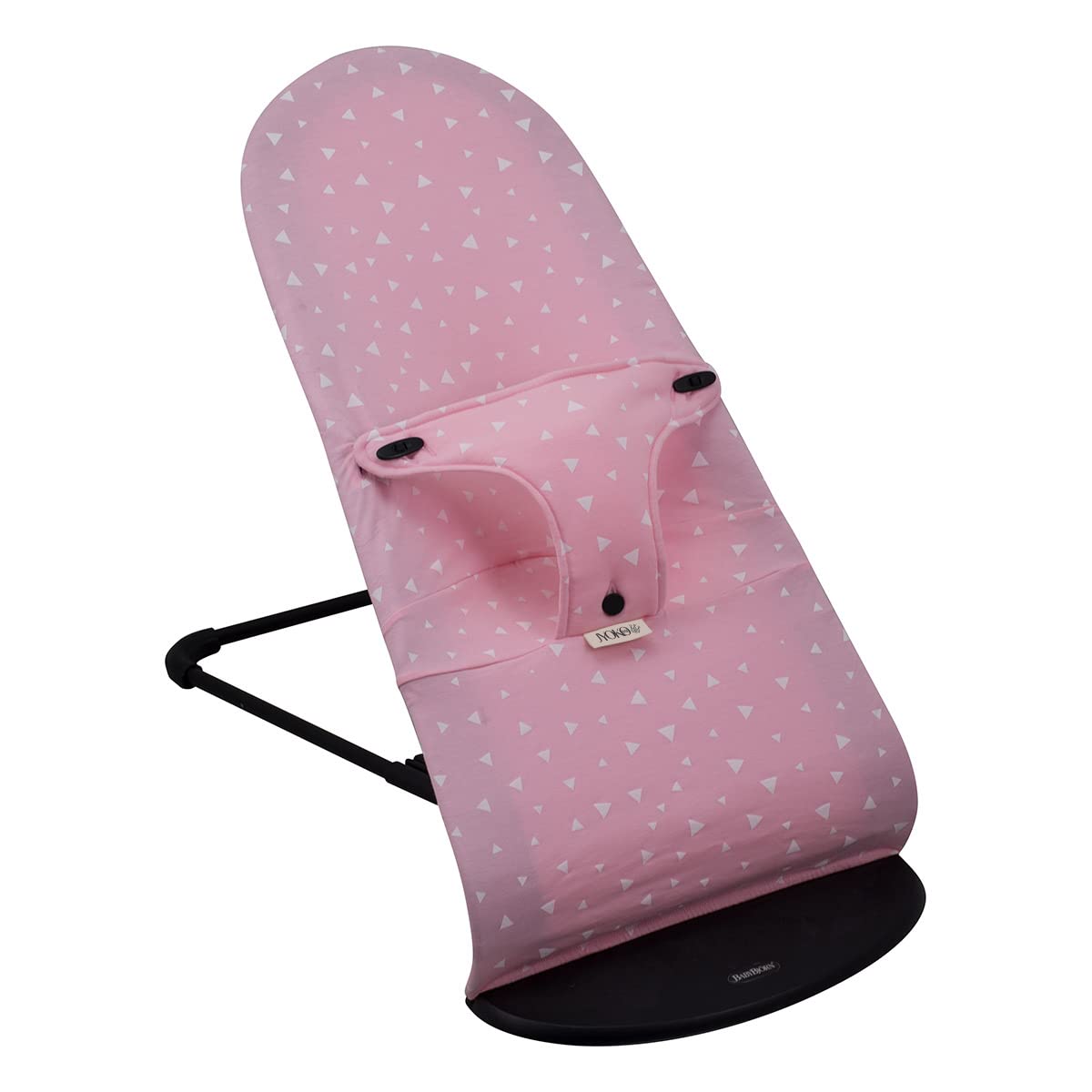 JYOKO Kids Cover Liner Compatible with Baby Bouncer Babybjorn Soft, Balance, Bliss and Mini (Cotton, Pink Sparkles)