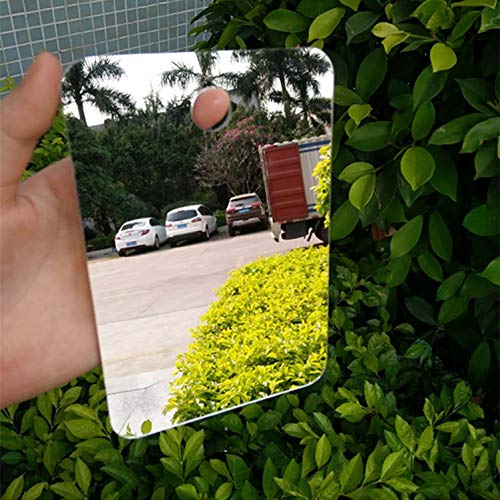 DFLLLO Large Fogless Shower Mirror, Anti-Fog Shower Mirror (11”X7.8 ”), Fog-Free Travel Shave Mirror, Shatterproof Shaving Mirror, Wall Hanging Mirror, Portable Makeup Mirror