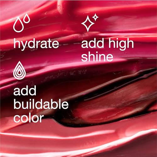 Clinique Pop Plush Creamy Lip Gloss With Hyaluronic Acid + Blend of Aloe Butter, Avocado Butter + Shea Butter | Hydrating + High Shine, Black Honey Pop, 0.11 Fl Oz
