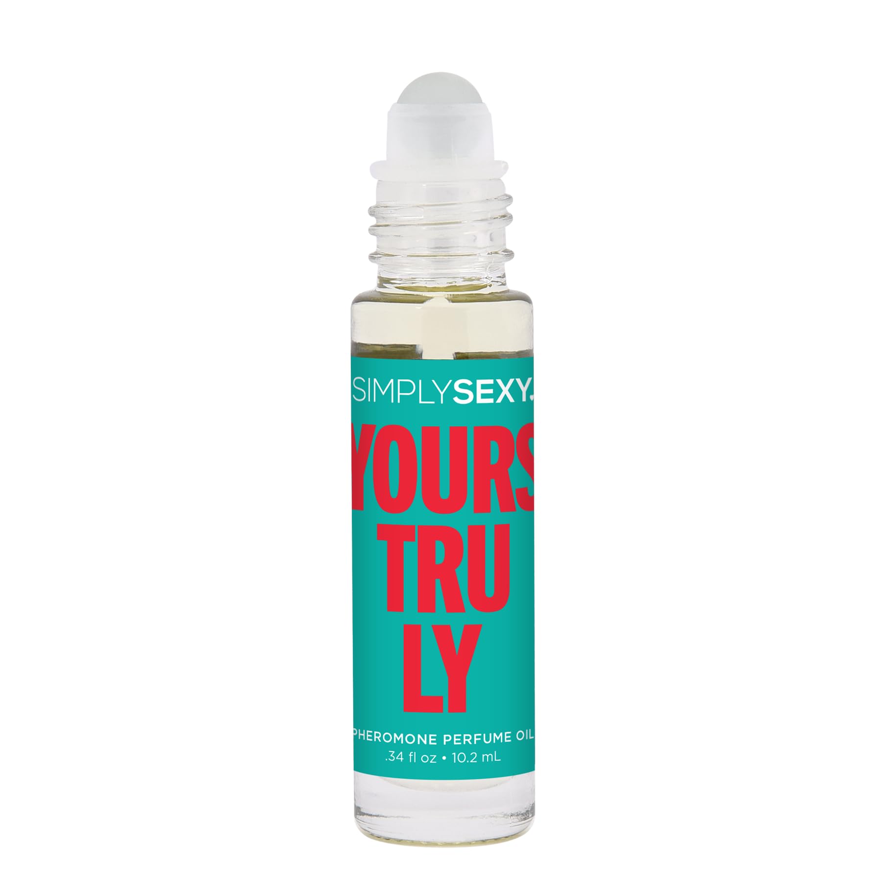 SIMPLY SEXY Yours Truly Roll-On Pheromone Perfume - Women's Perfume Body Oil & Cologne Oil - Essential Oil Perfume & Fragrance Oil - Women's Fragrances & Pheromone Perfume Oil - 0.34 floz, 10.2ml