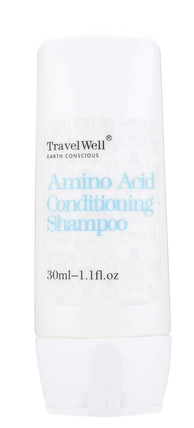 Hotel Toiletries Amenities Bulk Individually Wrapped 30ml Shampoo & Conditioner 2 in 1, Round Tissue Pleated 28g Cleaning Travel Soap In Bulk, Comb,Toothbrush Toothpaste, Body Lotion 25 Set