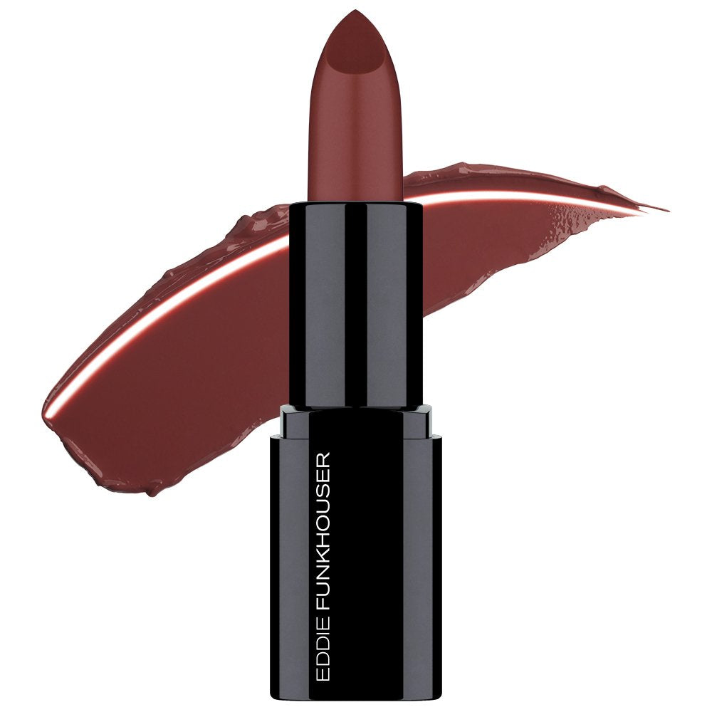 EDDIE FUNKHOUSER Hyperreal Nourishing Lip Color, Foxy Brown, 0.1 Ounce
