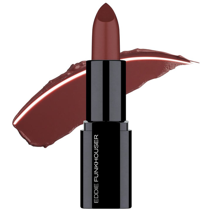EDDIE FUNKHOUSER Hyperreal Nourishing Lip Color, Foxy Brown, 0.1 Ounce