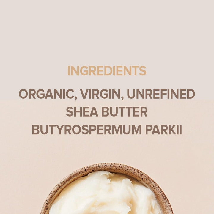 Hairprint African Shea Butter | Nourishing Face, Skin & Scalp Treatment | Pure Shea Oil from Vitellaria Paradoxa | Unrefined, Dye-Free, Non-Toxic (4 Fl Oz)