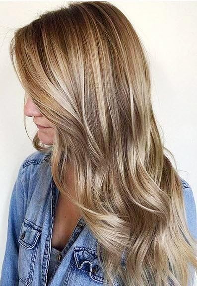 Tressmatch 16 18 Remy(Remi) Human Hair Clip In Extensions Brown/Blonde Highlights (Color #6/613) 9 Pieces(Pcs) Full Head Set [Set Weight:4oz/110grams]